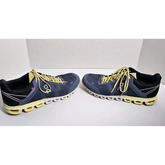 On Running Cloudflow Women's Running Shoes  Smoke/Limelight US 9.5 - Picture 4 of 6